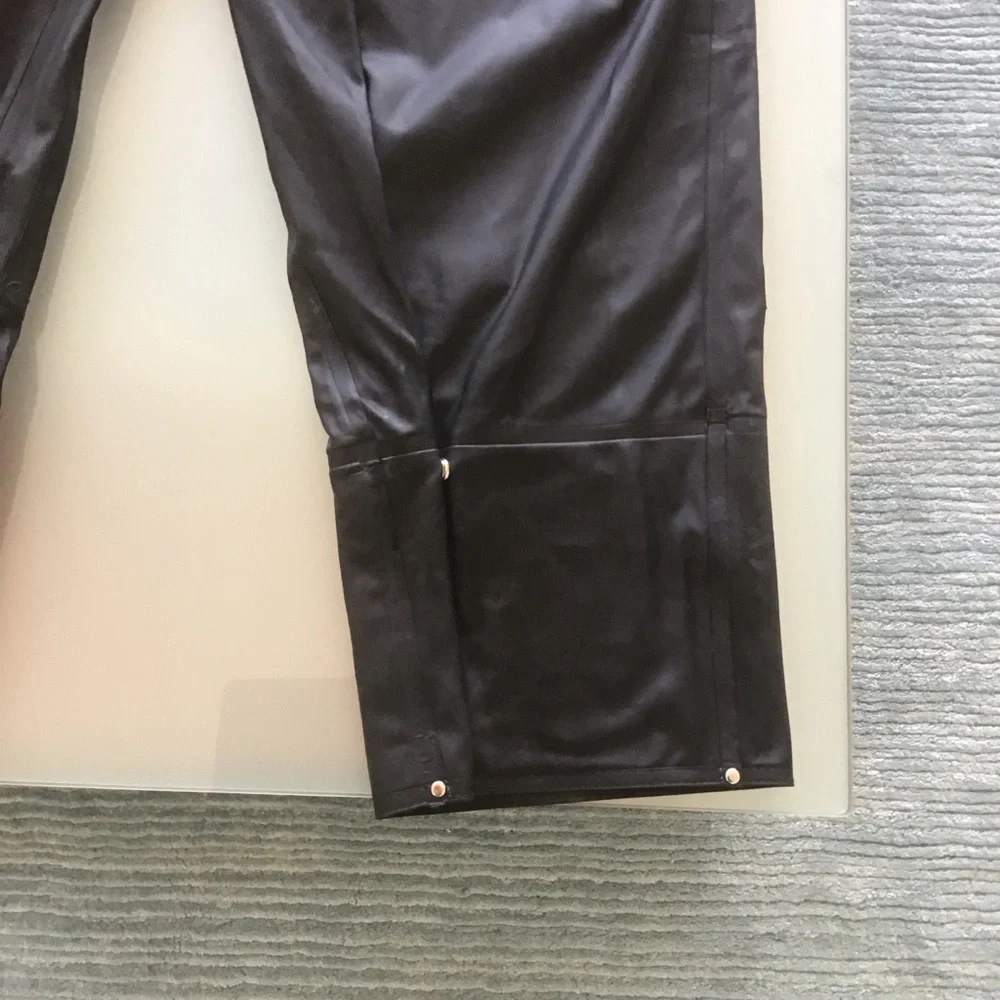 Carhartt Work Flex Waterproof B204 BLK Black Snap Adjustable‎ Pants 2X 2XL